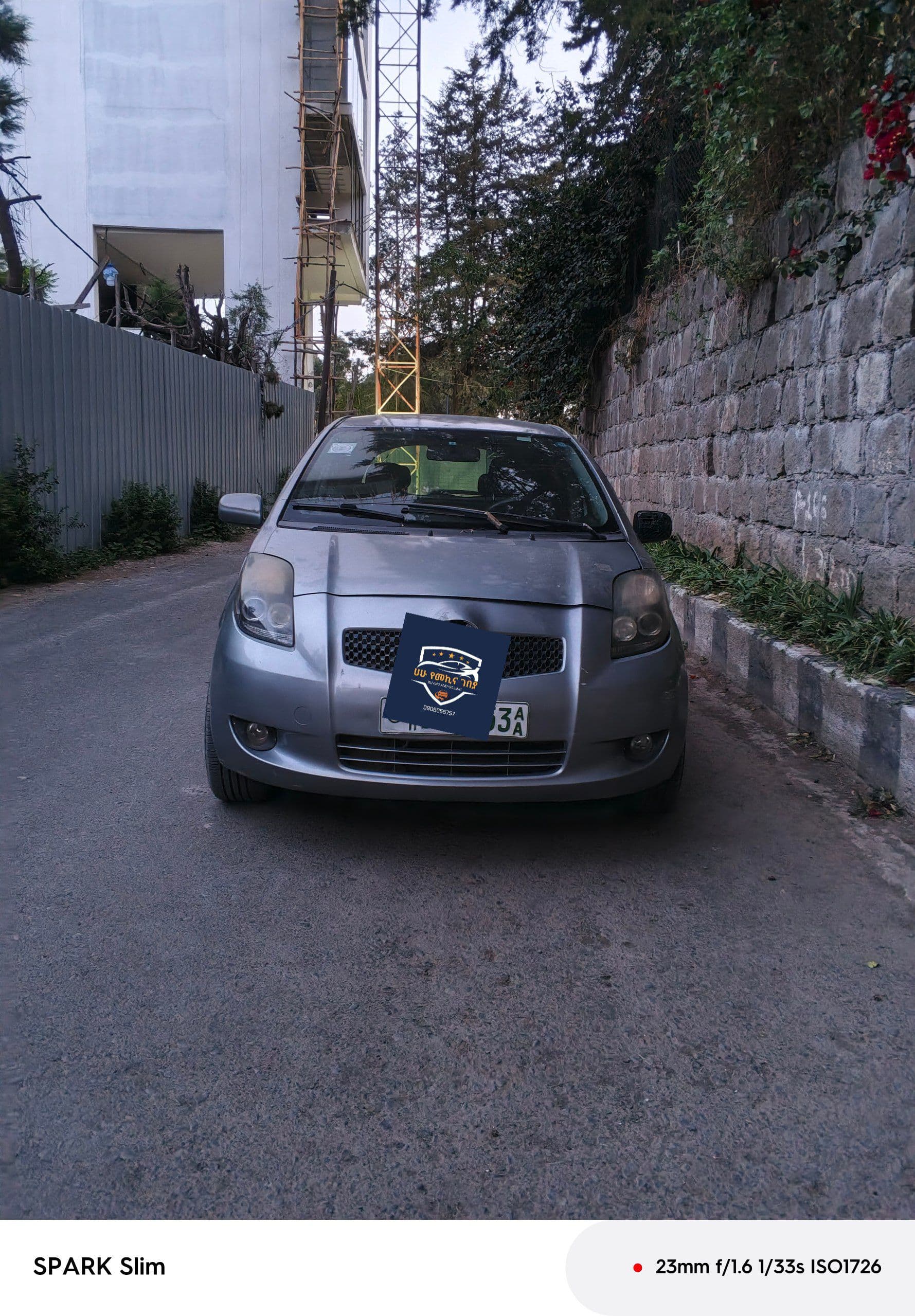 toyota yaris compact 2007